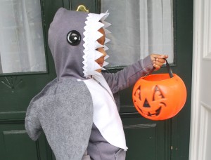 Kids Halloween costume - shark costume
