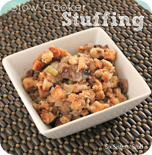 Slow cooker stuffing