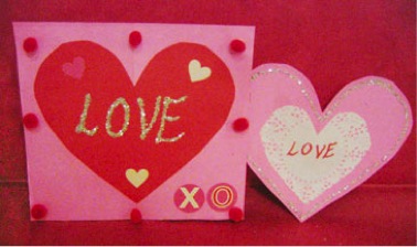 Easy to make valentines cards